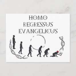 Homo Regressus Evangelicus – 楽しいAnti-MAGAカード ポストカード