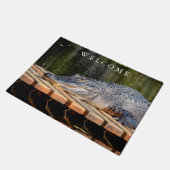 Homosassa公園のわには野性生物の州立はねます ドアマット (アングル)