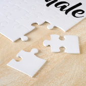 Homosexuwhale | LGBTQ+ Pride  ジグソーパズル (側面)