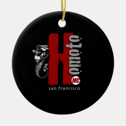 Homotoのオーナメント セラミックオーナメント (正面)