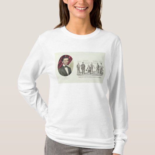 Hon。 エイブラハム・リンカーン tシャツ (正面)