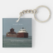 Hon James L. Oberstarキーチェーン キーホルダー (裏面)