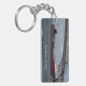 Hon James L. Oberstar PH長方形キーチェーン キーホルダー (正面左)