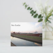 Hon James L. Oberstar Soo Locksポストカード ポストカード (スタンド正面)