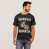 "Honcus Poncus Halloween Duck T-Shirt – Funny Cute Tシャツ (正面フル)