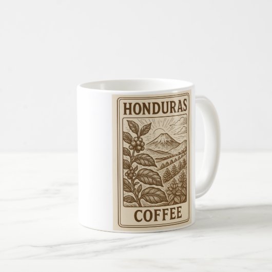 Honduras コーヒーマグカップ (正面右)
