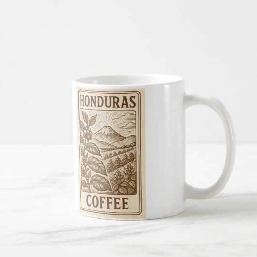 Honduras コーヒーマグカップ (右)