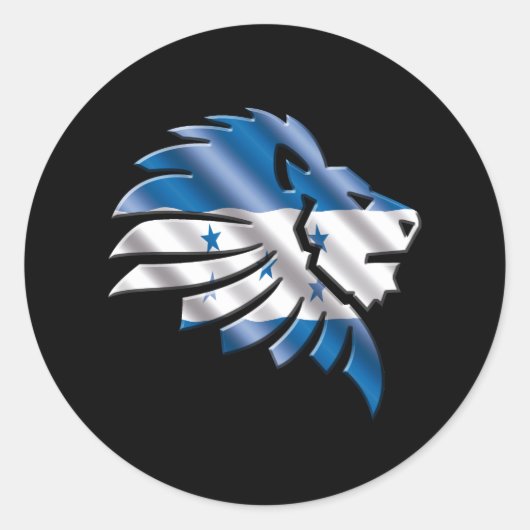 Honduras ラウンドシール (正面)