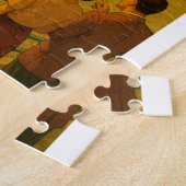  Honduras AEROPUERTO TONCONTIN Retro poster ジグソーパズル (側面)