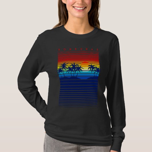 Honduras beach tシャツ (正面)