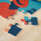  Honduras EL PARAISOtro poster ジグソーパズル (側面)