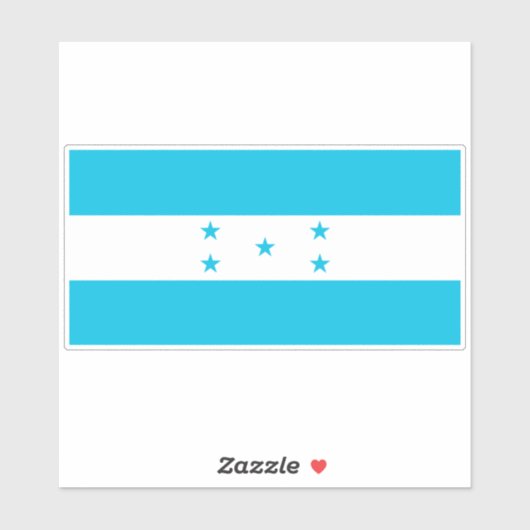 Honduras flag シール (シート)