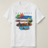 "Honduras, mi tierra Bella" Tシャツ (デザイン正面)