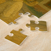  Honduras Valle de Angeles Retro poster ジグソーパズル (側面)