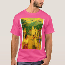  Honduras Valle de Angeles Retro poster Tシャツ