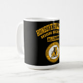Honeoye Falls-Lima 高校 ニューヨーク同窓会マグカップ コーヒーマグカップ (正面左)