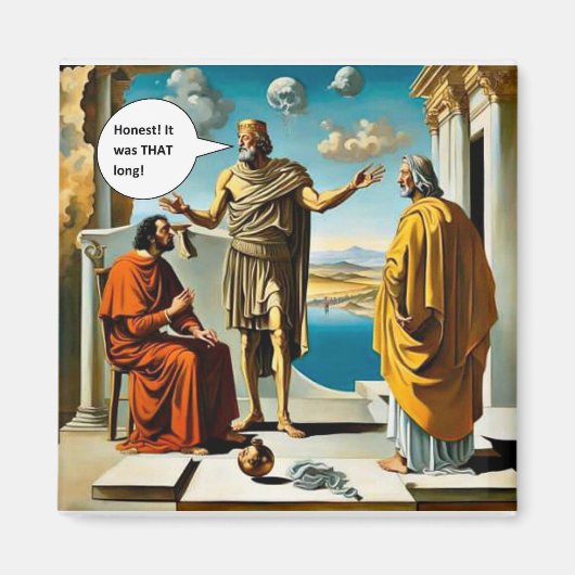 Honest it was that long マグネット (正面)