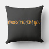 Honest & Sinner Love Art Collection Throw Pillow クッション (裏面)