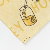 Honey フリースブランケット (角)