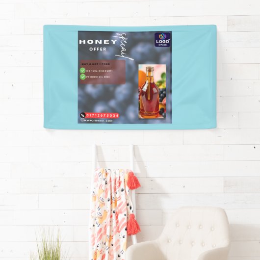 honey 🍯  横断幕 (インサイチュ)