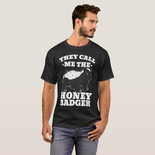 Honey Badger Claws Weasel Wolverines Carnivora  Id Tシャツ (正面フル)