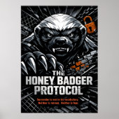Honey Badger Protocol ポスター (正面)