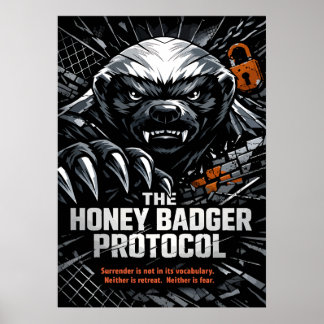 Honey Badger Protocol ポスター