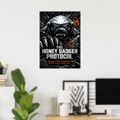 Honey Badger Protocol ポスター (ホームオフィス)