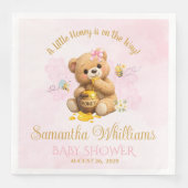 Honey Bear Baby Shower - A Little Honey Baby Showe (正面)