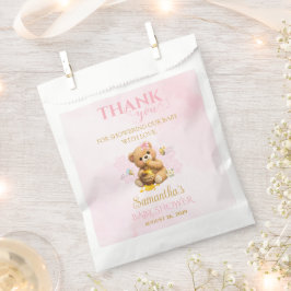 Honey Bear Baby Shower - A Little Honey Baby Showe フェイバーバッグ