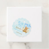 Honey Bear Baby Shower - Teddy Bear Baby Shower フェイバータグ (インサイチュ)