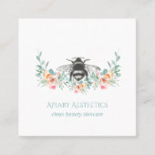 Honey Beauty Products スクエア名刺 (正面)