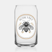 Honey Bee ガラス缶 (裏面)