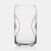 Honey Bee ガラス缶 (左)