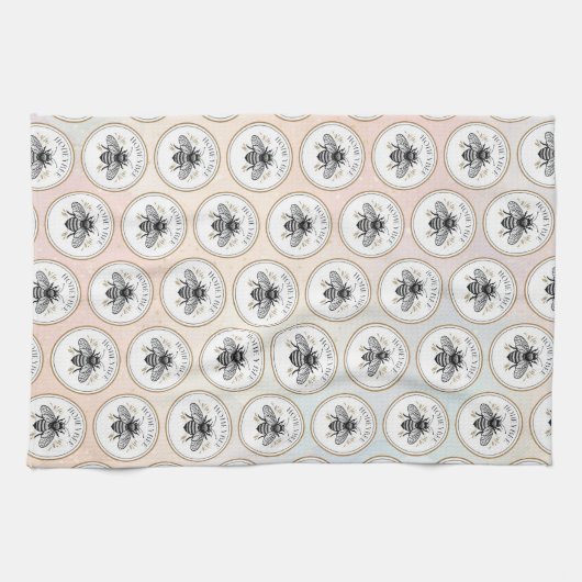 Honey Bee キッチンタオル (横)