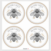 Honey Bee シール (シート)