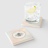 Honey Bee ストーンコースター (横)