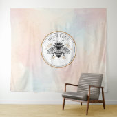 Honey Bee タペストリー (インサイチュ(横))