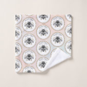 Honey Bee バスタオルセット (ウォッシュタオル)