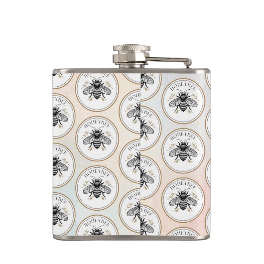 Honey Bee フラスク (裏面)