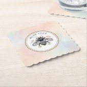 Honey Bee ペーパーコースター (アングル)