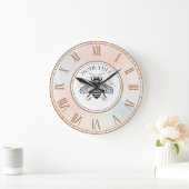 Honey Bee ラージ壁時計 (ホーム)