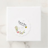 Honey Bee Baby Showerメッセージカード – ありがとう フェイバータグ (インサイチュ)