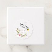 Honey Bee Baby Showerメッセージカード – ありがとう フェイバータグ (インサイチュ)