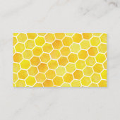 Honey Bee Baby Shower Bookリクエスト エンクロージャーカード (裏面)