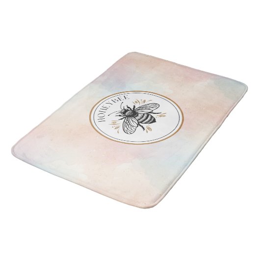 Honey Bee Bath Mat バスマット (アングル)