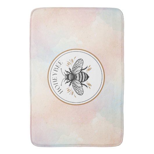 Honey Bee Bath Mat バスマット (正面縦)