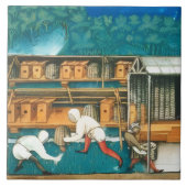 HONEY BEE / BEEKEEPER BEEKEEPING MONOGRAM タイル (正面)