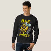 Honey Bee Beekeeping Beekeeper Honeybee Apiary Api スウェットシャツ (正面フル)
