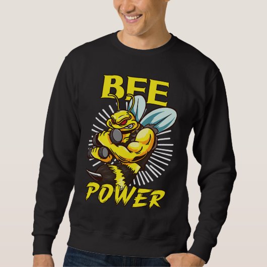 Honey Bee Beekeeping Beekeeper Honeybee Apiary Api スウェットシャツ (正面)